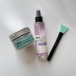 پک ماسک جلبک اسپرولینا، فیس میس و براش سیلیکونی