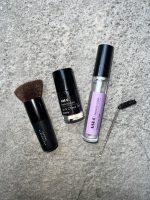 پک تینت + براش فلت Alexander + ژل ابرو + براش مویی